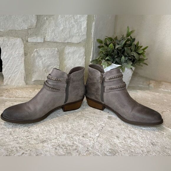 Carlos by Carlos Santana taupe booties sz 7.5 - Picture 7 of 8
